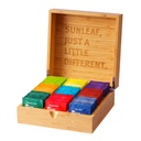 Sunleaf Teabox 12 vakken gevuld