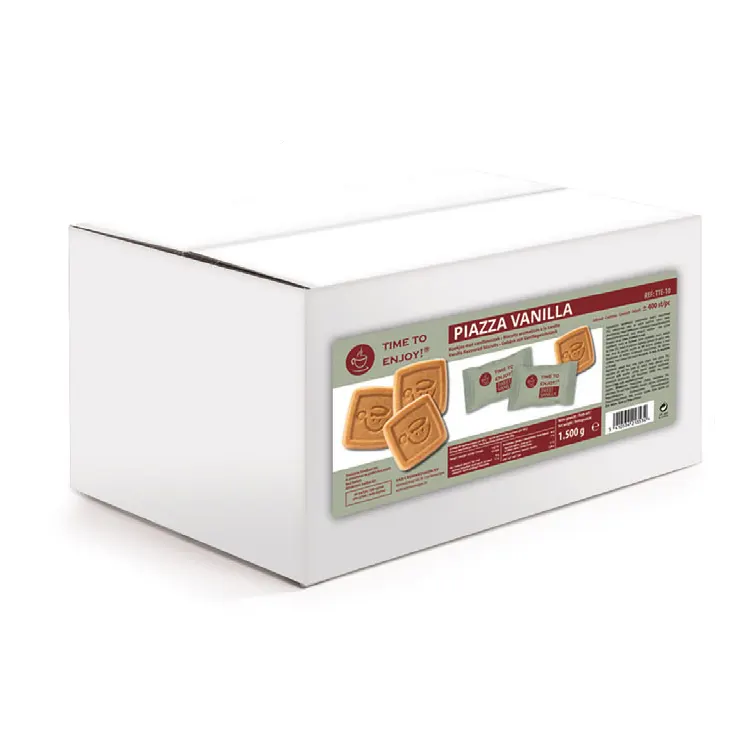 Time to enjoy PIAZZA VANILLA koekjes 